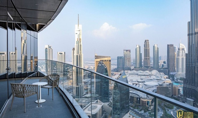 Trade Center Apartamento | Luxurious 5BR-Burj View-The Address sky view