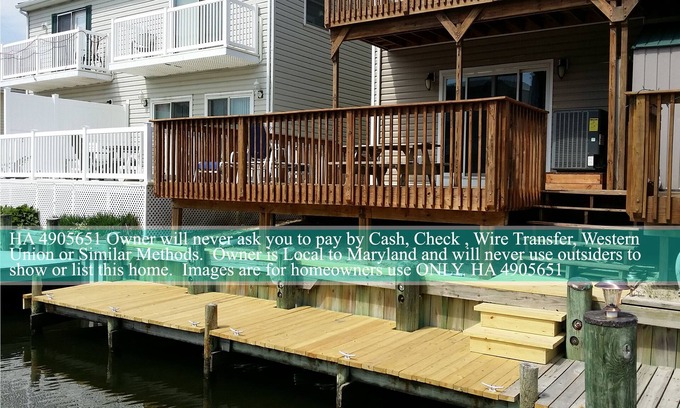 North Ocean City Casa | Impresionante casa privada en el agua de Ocean City MD, para 12 , como en casa