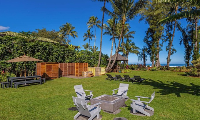Hanalei Casa | Casa de lujo frente al mar en la bahía de Hanalei!