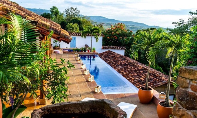 Barichara Casa | Lujosa casa en Barichara, con piscina y jacuzzi