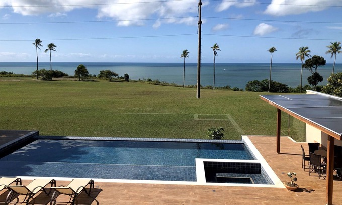 Porto Seguro Casa | Luxurious house with pool and sea view in a private condominium