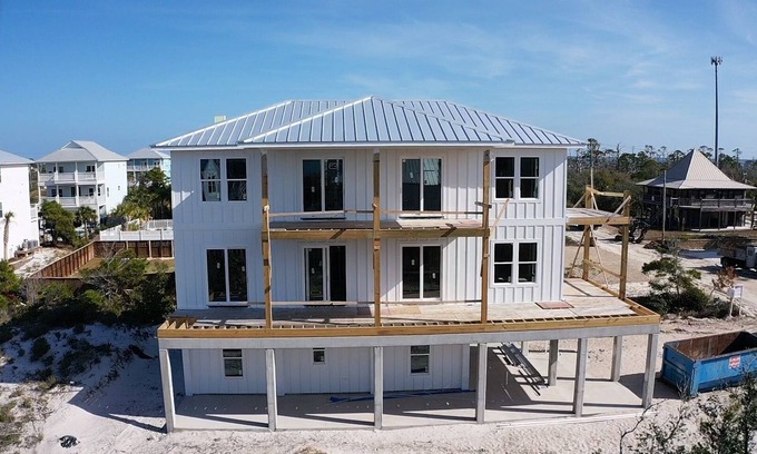 Cape San Blas Casa | Luxurious new north Cape, private pool/hot tub, elevator, game rm, beach gear