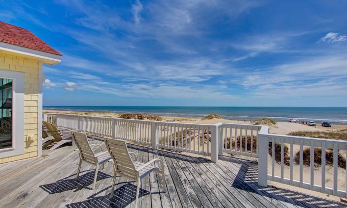 Carova Beach Casa | Luxurious oceanfront home, elevator, pool, game rm. Friday turnover! 4x4 bch