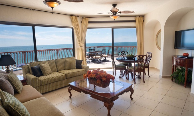 Puerto Penasco Condominio | Penthouse de lujo Sonoran Sun Beach Front Condo 2BD / 2BA capacidad 6 personas