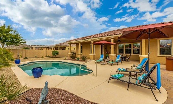 Buckeye Casa | Luxurious Retreat with Private Pool and Spa