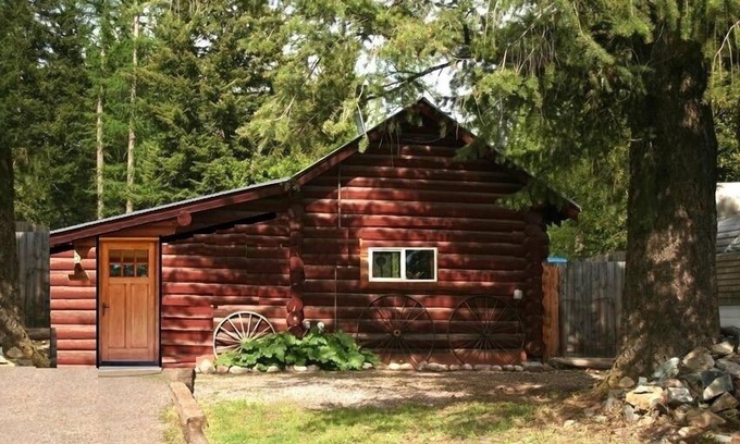 Martin City Cabina | Lujoso Rustic Cabin Log