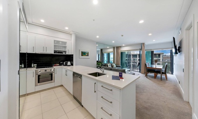 Auckland Central Business District Apartamento | Luxurious & Spacious Living w/ Breathtaking Views