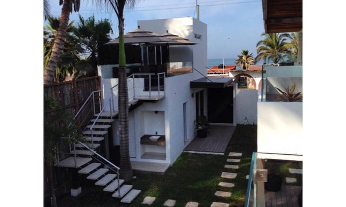 Los Pascuales Complejo | Luxurious Surf Resort in Pascuales Mexico - Room #6 Private - On the Beach