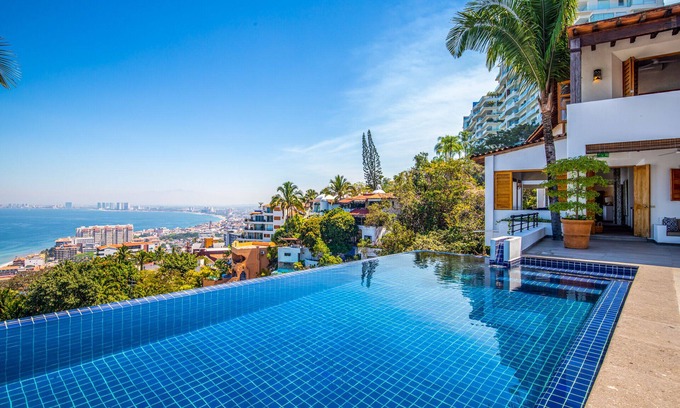 Puerto Vallarta Casa | Luxurious Tropical Oasis w/ 2 Private Pools & Jacuzzi