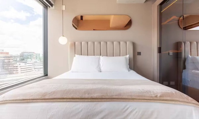 Calle 100 Apartamento | Lujoso ultramoderno en casa club con piscina