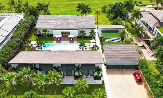 Las Lomas Villa | Lujosa Villa en Casa de Campo – 8 Habitaciones, Piscina Privada y Área de Bar
