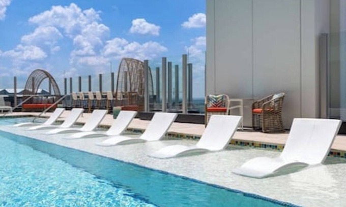 Downtown Atlanta Condominio | Luxurious Wyndham Atlanta 2 Bedroom Condo with Kitchen