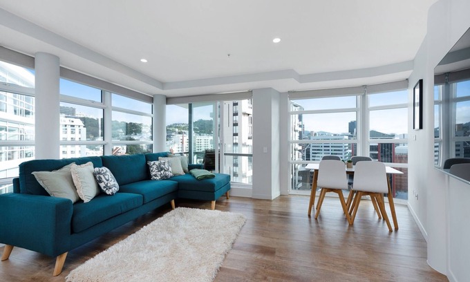 Te Aro Apartamento | Luxury 2 Bedroom at the Pinnacles on Victoria St