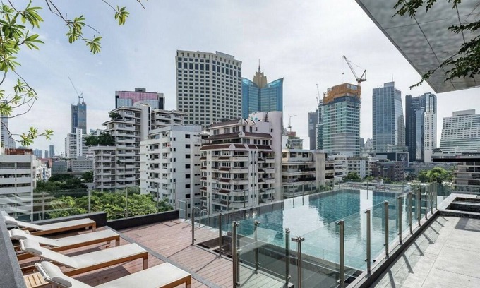 Bangkok Central Business District Condominio | Luxury 2BR BTS Asok / Terminal21