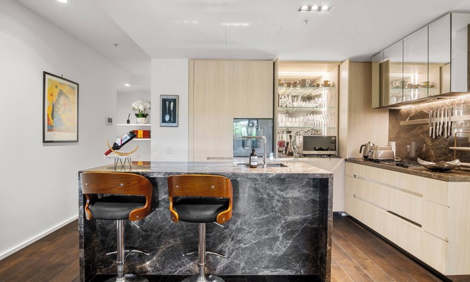 South Yarra Apartamento | Luxury 2B 2B Spacious Albert Park Lakeside Apartment with Car Park