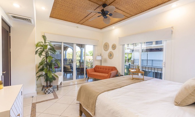 Tamarindo Condominio | Luxury 2BR/2.5BA Condo in Tamarindo two blocks from the ocean w pool & elevator