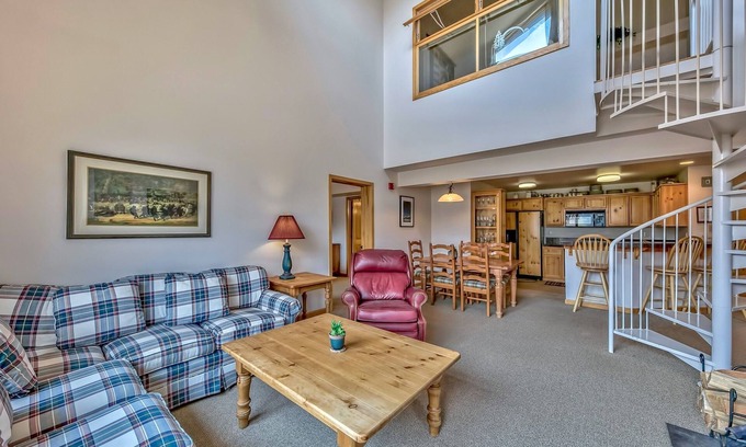 Kirkwood Condominio | Lujoso loft 2br +, Lodge at Kirkwood - Ubicación inmejorable