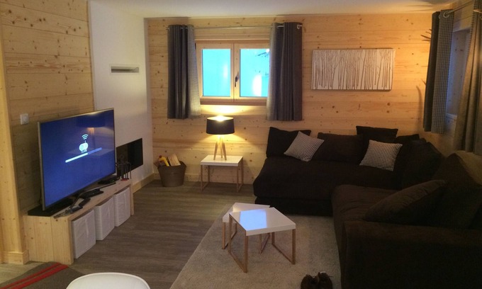 Les Gets Casa | Luxury 3-room apartment in a chalet with independent access