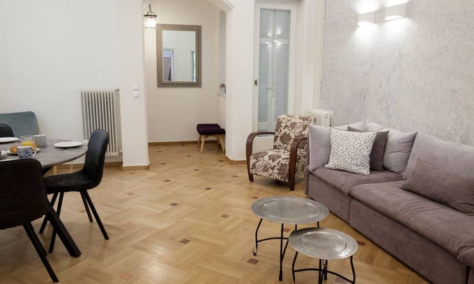 Kolonaki Apartamento | Una mansión de 1950 en Kolonaki (250 del hotel Hilton)