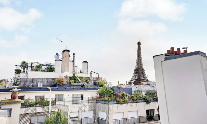 Chaillot Apartamento | Luxury 3BDR Tower Eiffel View