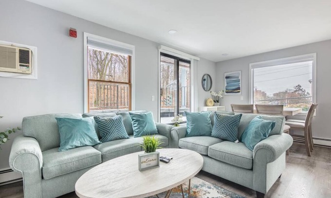 New Rochelle Apartamento | Luxury 3Bed Private Apartment Near Manhattan
