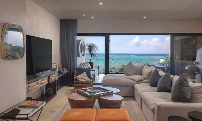 Soliman Bay Apartamento | Luxury 3BR Getaway | Tankah Beach + Rooftop