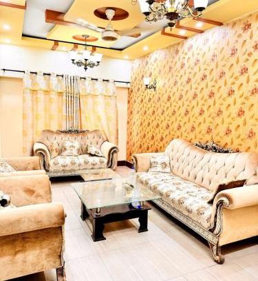 Karachi Apartamento | Luxury 3BR Apartment Near KarachiAirport,MalirCant