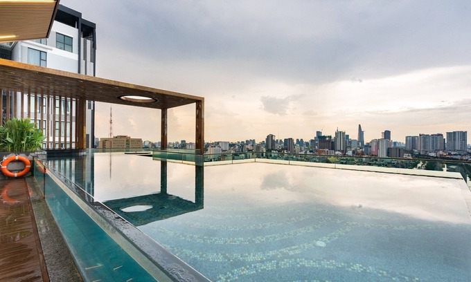 District 4 Apartamento | Luxury 3BR D1mension in District 1 FreeGymPoolSauna view Bitexco