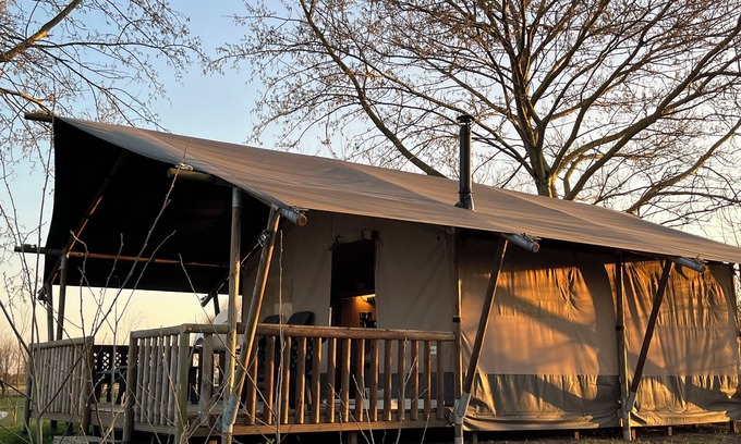 Hensbroek Cabaña | Luxury 4-person safari tent on Landgoed de Leijen