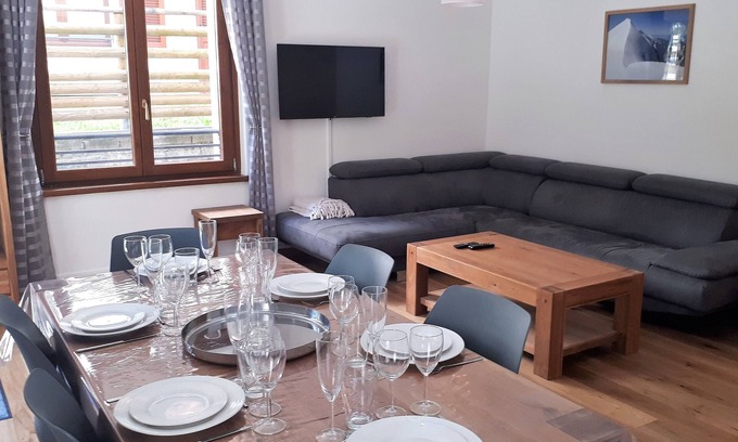 Chamonix City Centre Apartamento | DUPLEX DE LUJO DE 4 HABITACIONES, JARDÍN, CENTRO COMPLETO CHAMONIX, 4 ESTRELLAS