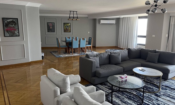 Downtown Cairo Condominio | Luxury 4000sq flat direct Nile view+Fairmont view