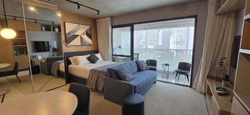 Vila Nova Conceicao Apartamento | Luxury 42m² | Piscina Climatizada | Gym | Garagem