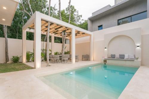 Zama Casa | Luxury 4BR Villa Aldea Zama Dream Pool & Bright