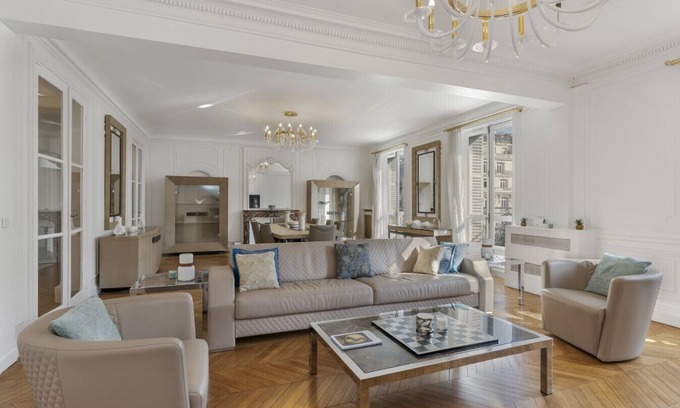 Chaillot Apartamento | Luxury 5 Bed Residence - Opposite Arc de Triomphe