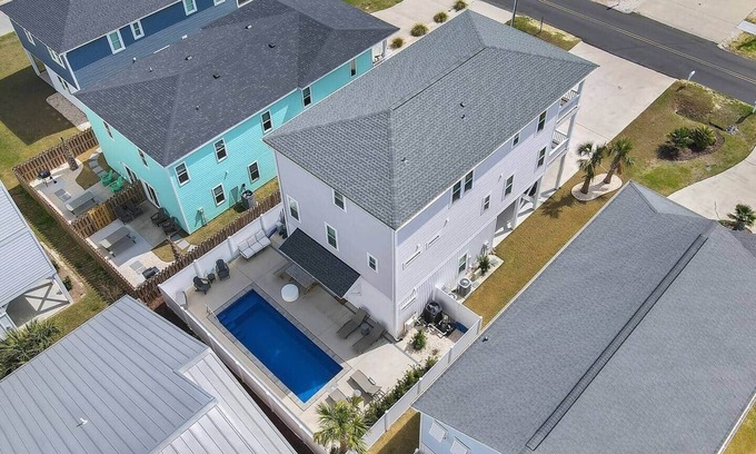 Wilmington Beach Casa | Ocean View, Private pool, Sleeps 14, 5 BR/5.5 BA