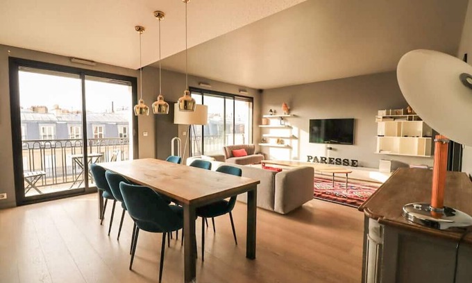 Porte-Dauphine Apartamento | Luxury#amazing View: Eiffeltower&triumph Arc