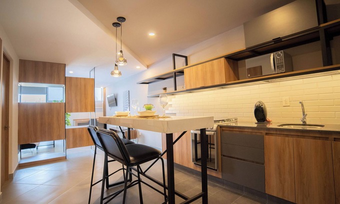 San Andres Cholula Apartamento | Loft de lujo y equipado Missum