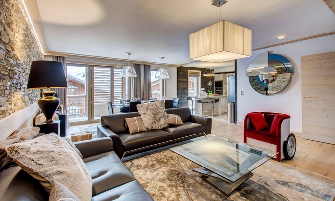 Courchevel Apartamento | Apartamento de lujo para 8 personas - COURCHEVEL - TOP Ubicación