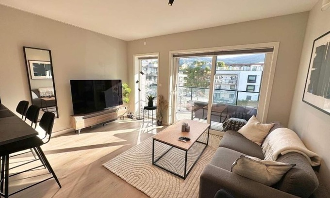 Fyllingsdalen Apartamento | Luxury Apartment in Bergen, 10min from City Centre