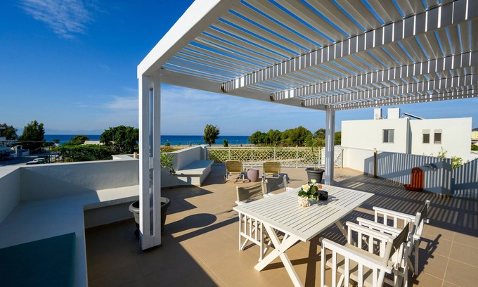 Ialyssos Apartamento | Villa RODIA studio - Apartamento de lujo con excelentes vistas al mar en Rodas - Ialysos