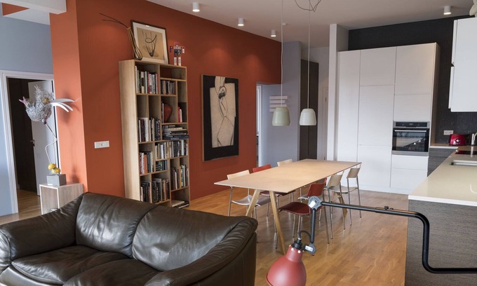 Vesturbær Apartamento | Apartamento de lujo con vistas al puerto.