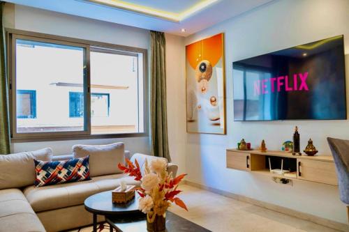 Casablanca City Center Apartamento | Luxury Appart Maarif - Confort et Élégance au Cœur de la Ville