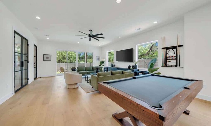 Riverside Casa | Luxury Austin House | Pool | Game Room | Near DT
