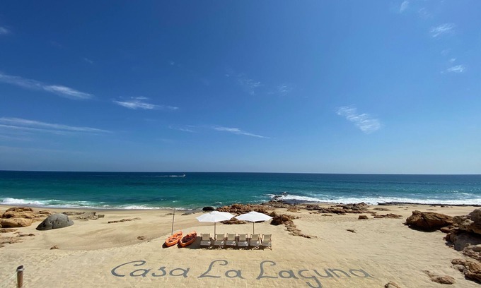 San Jose del Cabo Villa | Frente a la playa Villa-Gourmet Chefs; Mayordomo; Spa; Teatro, gimnasio; Traslados; 15 plazas