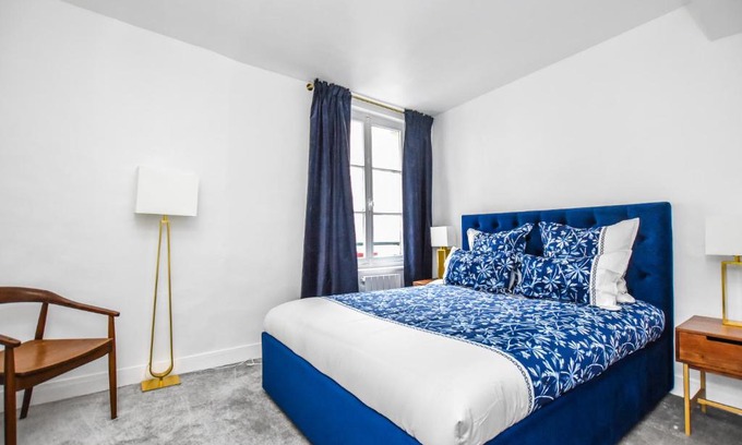 Notre-Dame-des-Champs Apartamento | Luxury Bedroom St Germain - Bon Marché