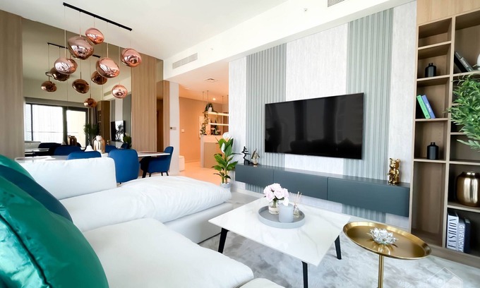 Downtown Dubai Apartamento | Luxury Burj Royale Full Burj Khalifa & Fountain Views