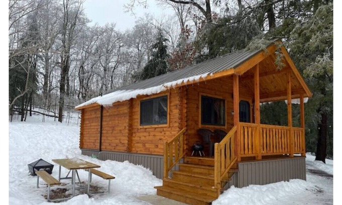 Grier City-Park Crest Cabina | Luxury Cabin at the Historic Lakewood Park - G