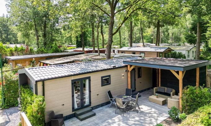 Bosgebied Hoenderloo Cabina | Luxury Chalet at the Veluwe Hoenderloo Hottub & Sauna