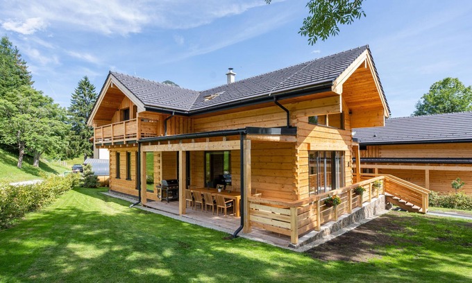 Tauplitz Chalet De Esquí | Luxury chalet with sauna, terrace and garden