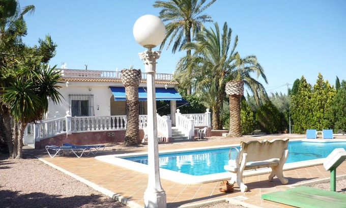 Elche Villa | Lujosa casa de Campo c/piscina Matola, Algoda Elche Alicante Costa Blanca España